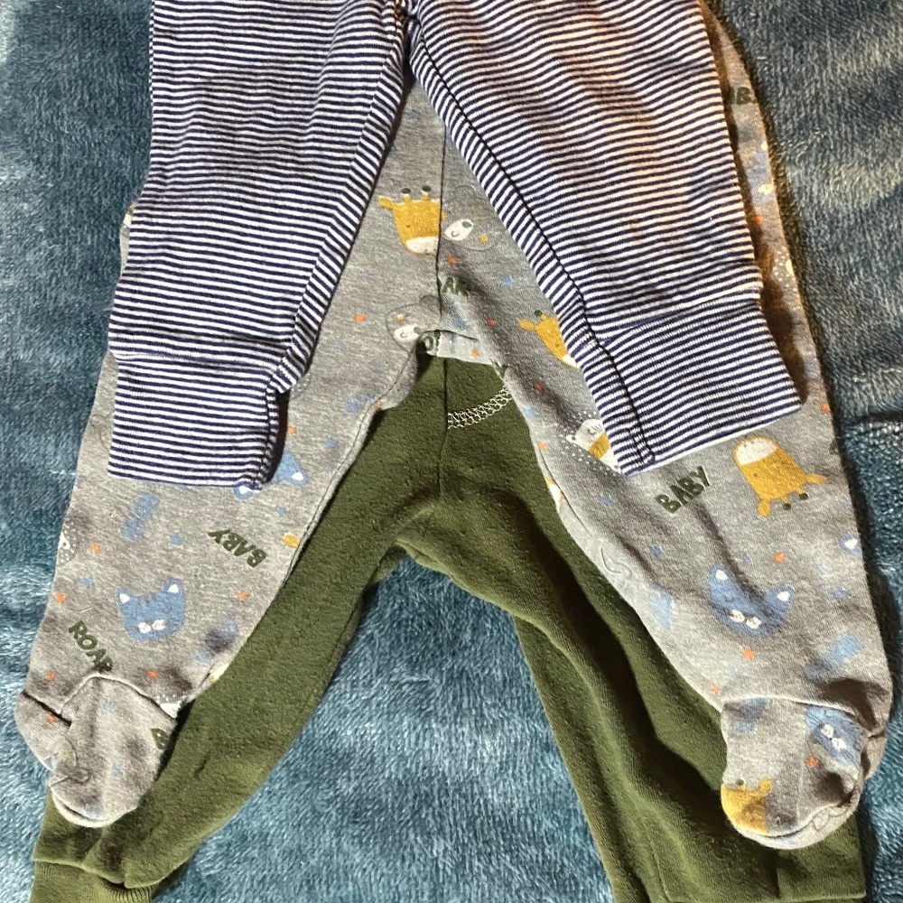 3-6M Baby Boy Pants Bundle (3 pc)
